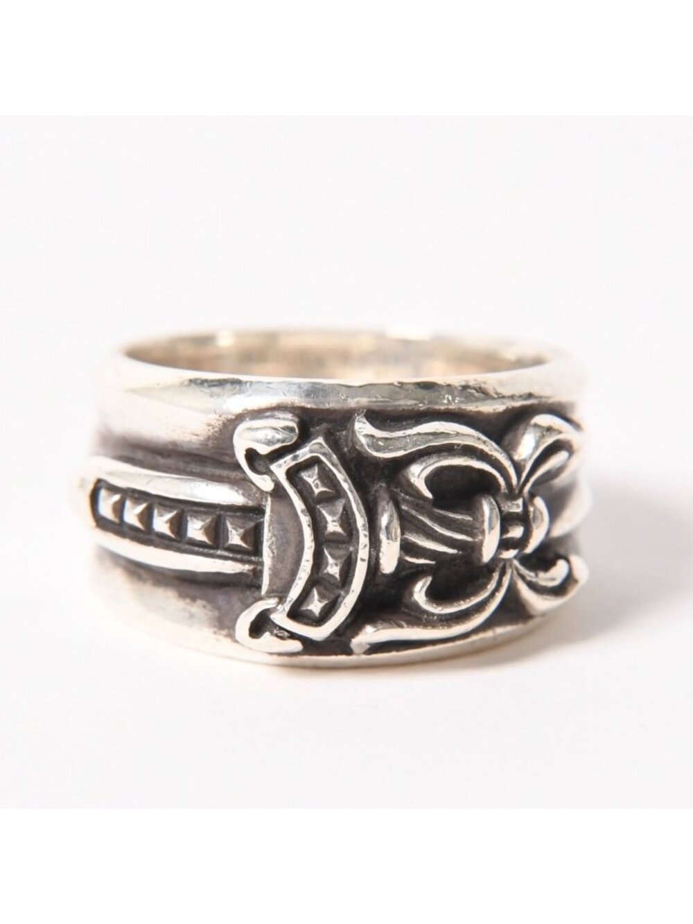 Chrome Hearts Dagger Ring Sterling Silver